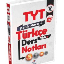 Dizgi Kitap Deniz Hoca TYT Türkçe Video Ders Kitabı 2024-TYT Kamp Kitabı