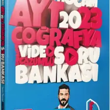 Benim Hocam Yayınları  AYT 2023 Coğrafya Tamamı Video Çözümlü Soru Bankası