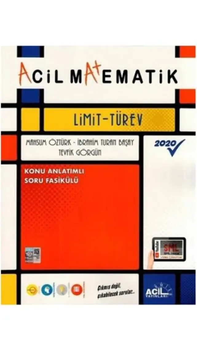 Acil Matematik Limit Türev Fasikül 2024-2025