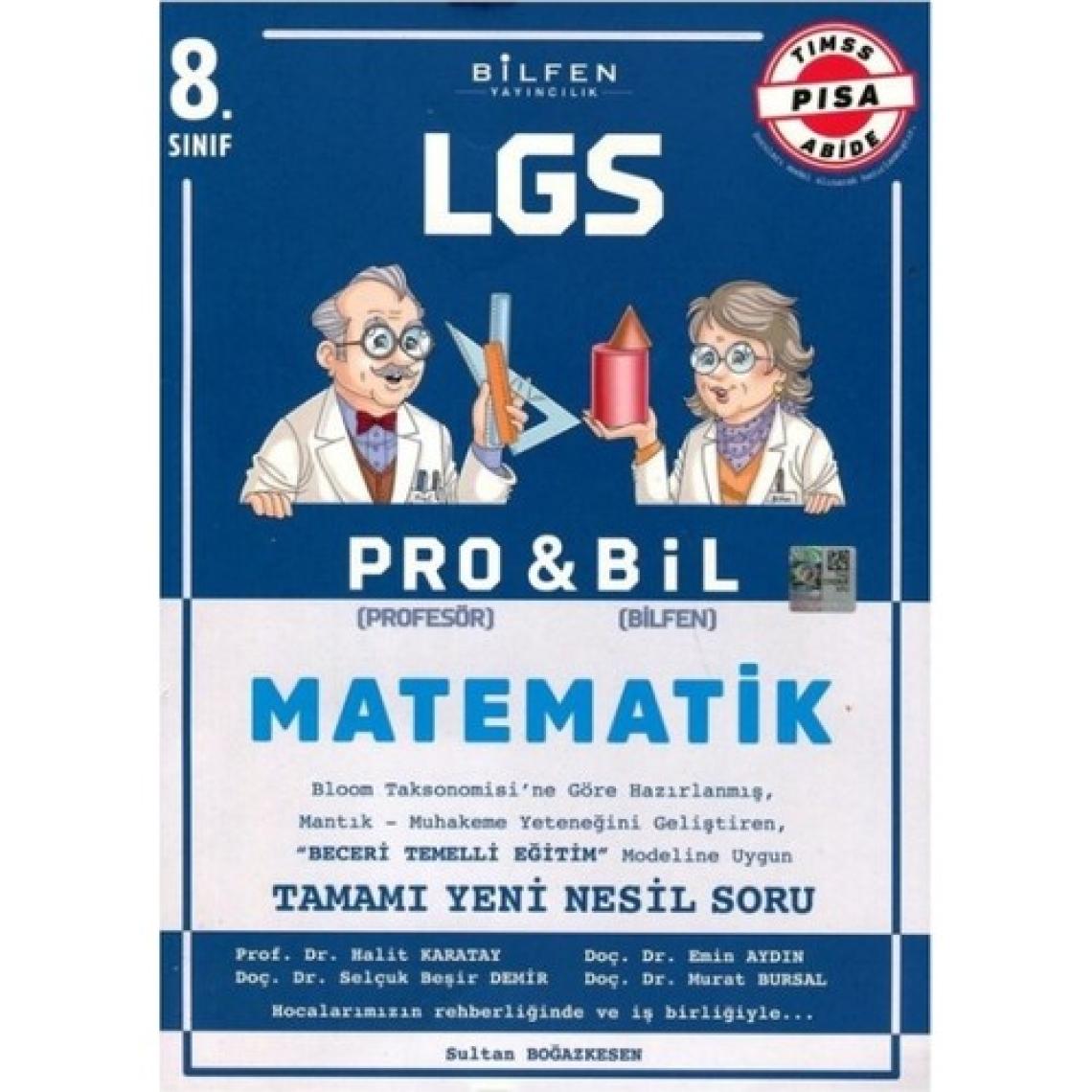 Bilfen Yayıncılık 8.Sınıf Matematik 8 Pro&Bıl Soru Bankası