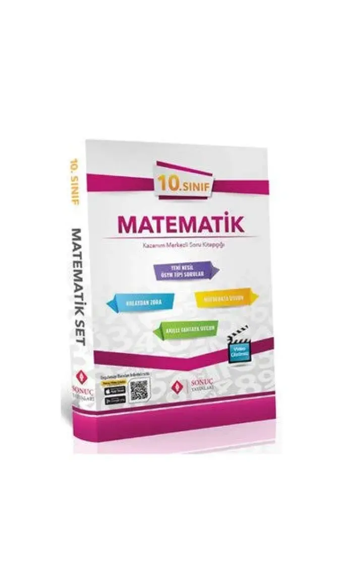 Sonuç Yayınları  10.Sınıf Matematik Kazanım Merkezli Soru Kitapçığı Seti