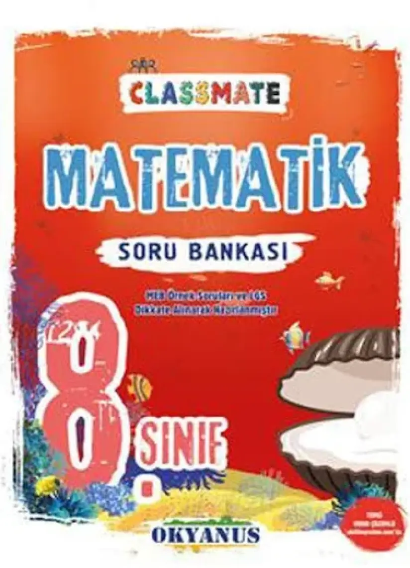 Okyanus Yayınları 8. Sınıf Classmate Matematik Soru Bankası