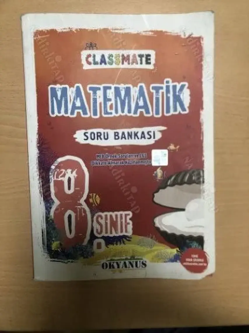 Okyanus Yayınları 8. Sınıf Classmate Matematik Soru Bankası