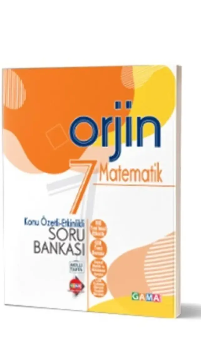 Gama Yayınları 7. Sınıf OrjinMatematik Konu Özetli Soru Bankası