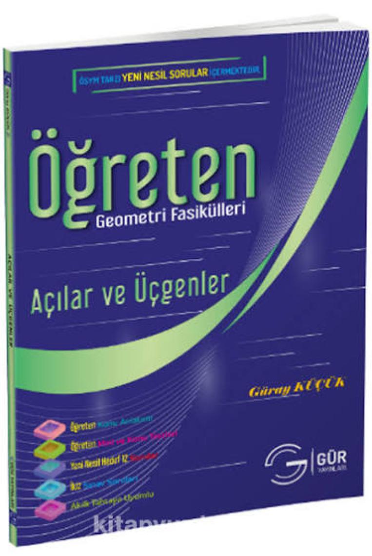 Gür Yayınları Öğreten Matematik Fasikülleri Açılar ve Üçgenler