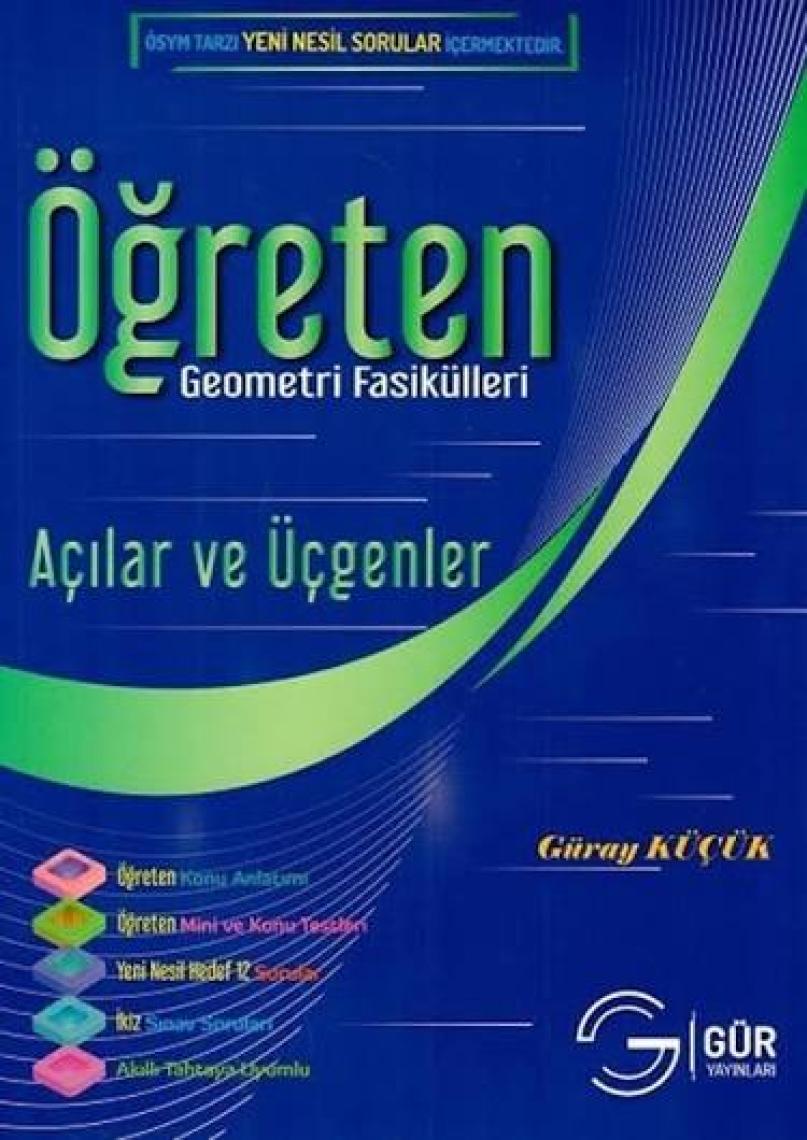 Gür Yayınları Öğreten Matematik Fasikülleri Açılar ve Üçgenler