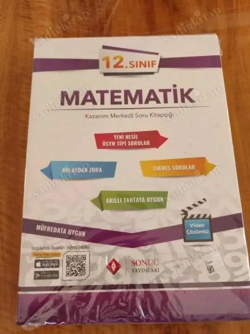 Sonuç Yayınları  12.Sınıf Matematik Modüler Set 2021-2022