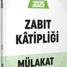 Data Zabıt Katipliği Mülakat Sınavına Hazırlık Kitabı