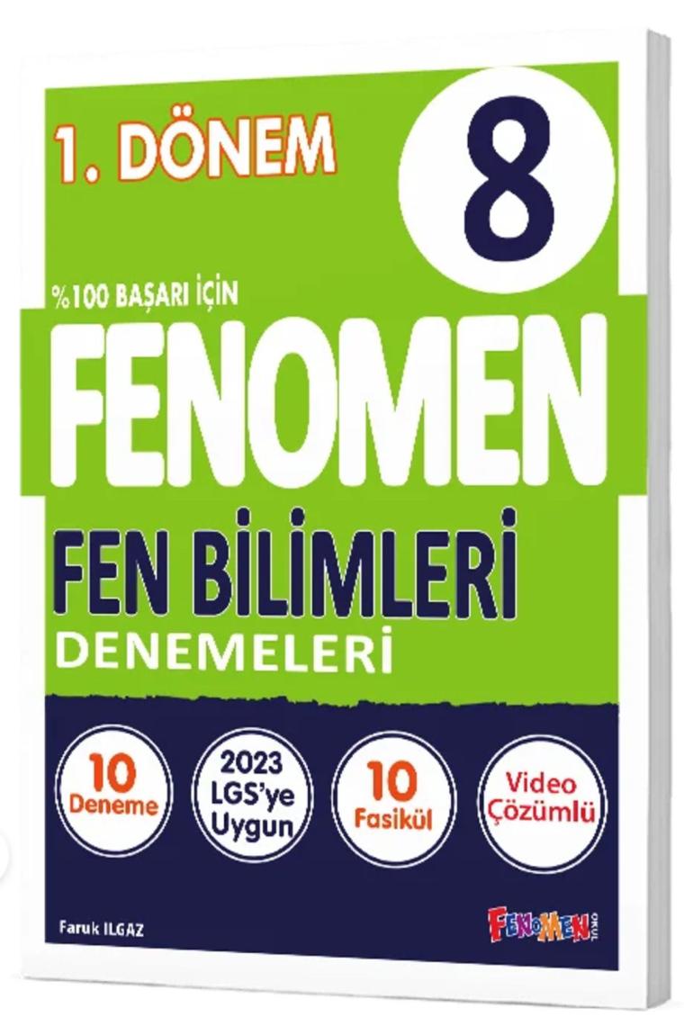 8. Sınıf Fen Bilimleri 1.dönem Denemeleri