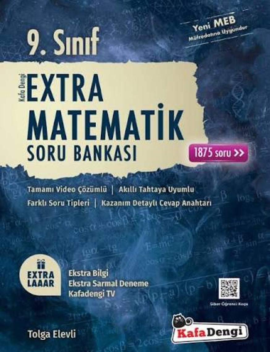 Kafa Dengi Yayınları 9.Sınıf Extra Matematik Soru Bankası