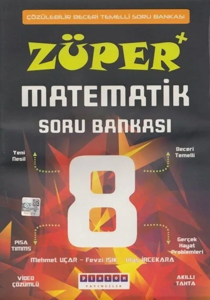Platon 8.Sınıf Züper Matematik Soru Bankası