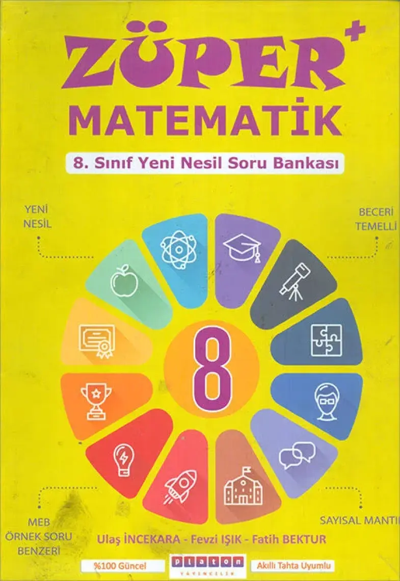 Platon 8.Sınıf Züper Matematik Soru Bankası
