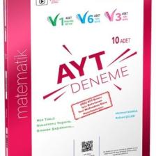 Ayt 10’lu Matematik Deneme Soru Bankası 345 Üçdörtbeş (kitapsenin'e Özel Güncel Baskıdır)