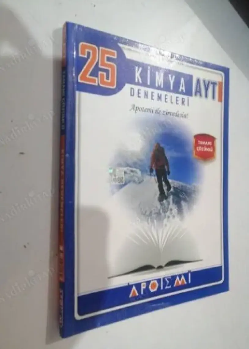Apotemi Ayt Kimya Tamamı Çözümlü 25 Li Denemeleri Yeni 2021
