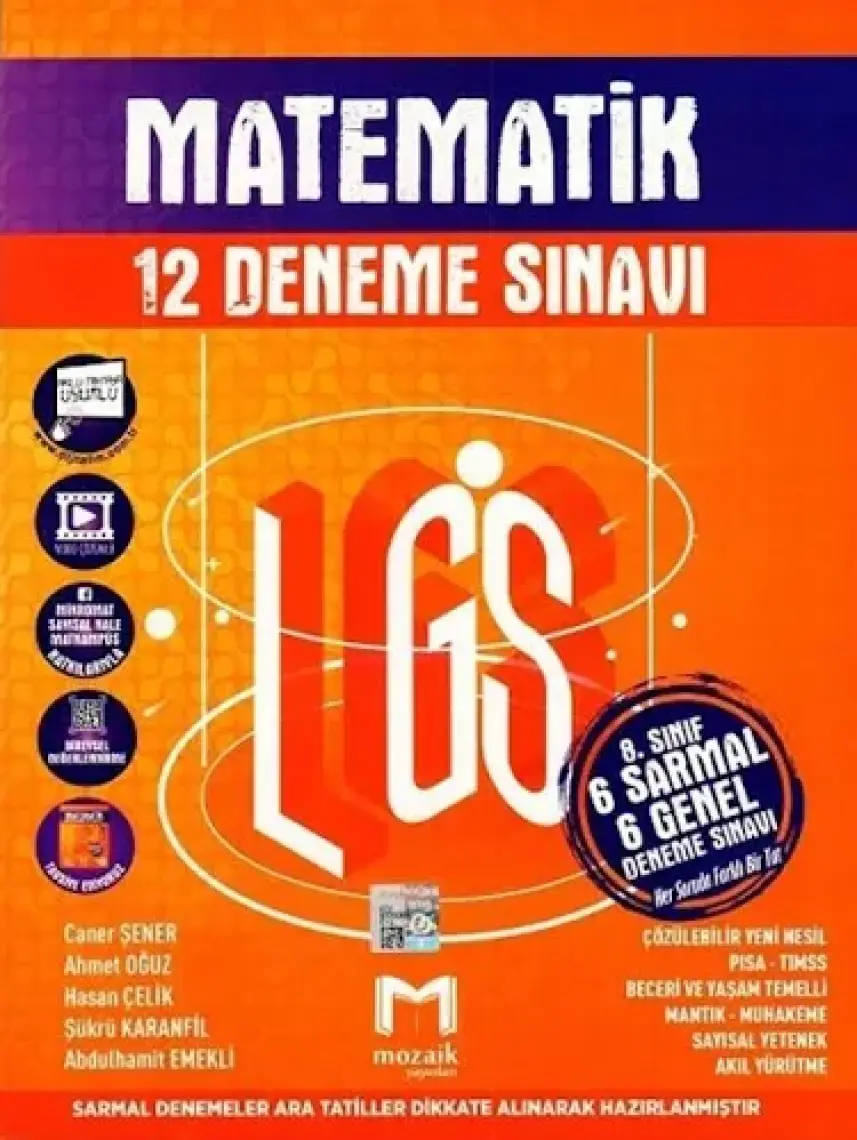 8. Sınıf Matematik 20 Li Deneme