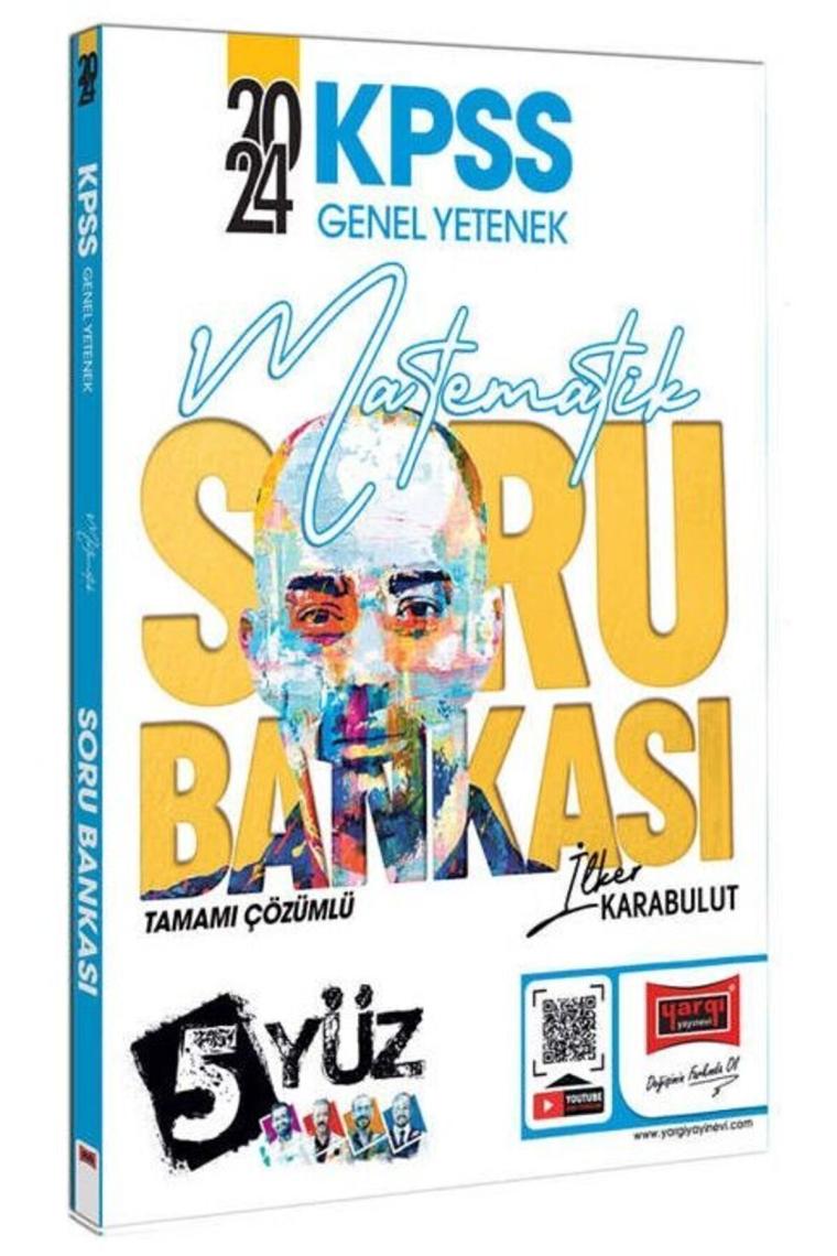 2024 Kpss Genel Yetenek 5yüz Matematik Tamamı Çözümlü Soru Bankası