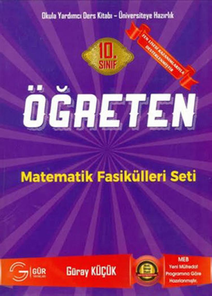 Gür Yayınları 10.Sınıf Öğreten Matematik Seti  - 2019