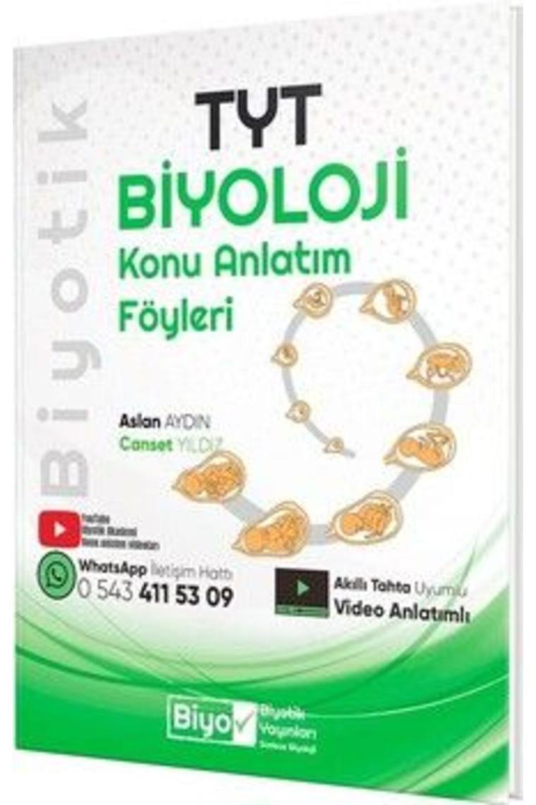 Tyt Biyoloji Konu Anlatım Föyleri