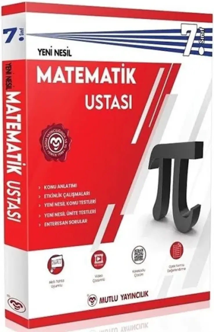 Mutlu Yayıncılık Matematik Ustası 7. Sınıf