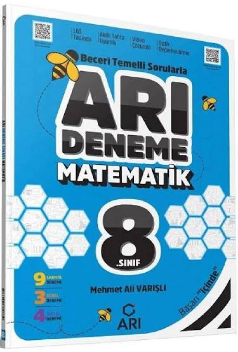 Arı Yayıncılık 8.Sınıf Matematik Deneme
