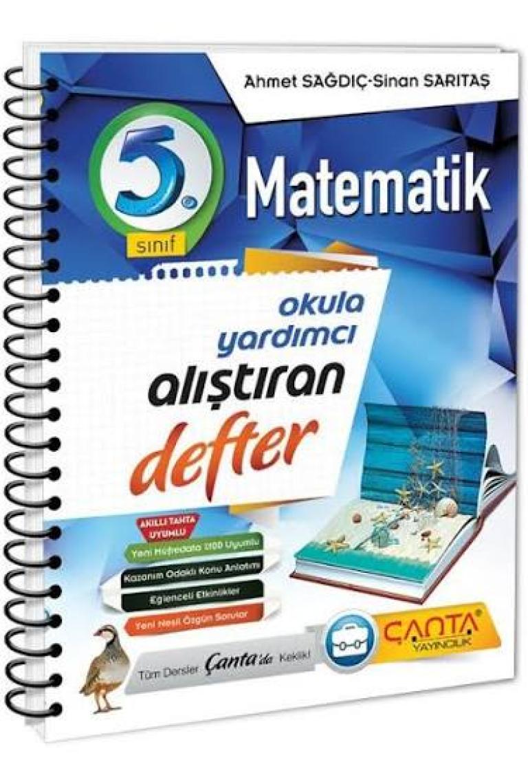 Çanta Yayınları 5. Sınıf Defter Alıştıran Matematik
