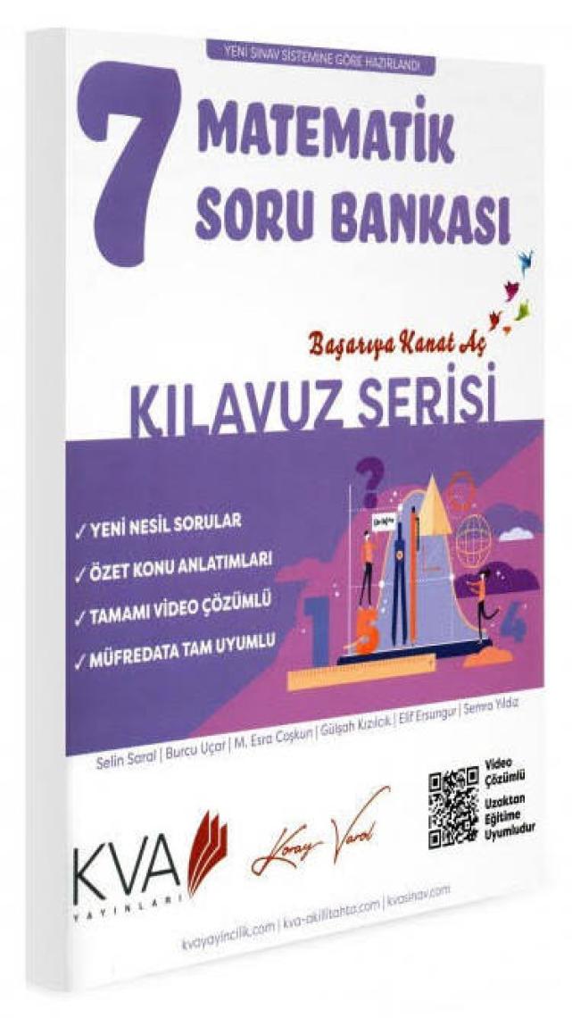 Koray Varol Akademi 7.Sınıf Kılavuz Serisi Matematik Soru Bankası