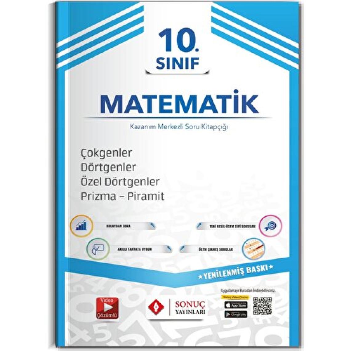 Sonuç Yayınları 10. Sınıf Matematik Modüler Set Sonuç Yayınları