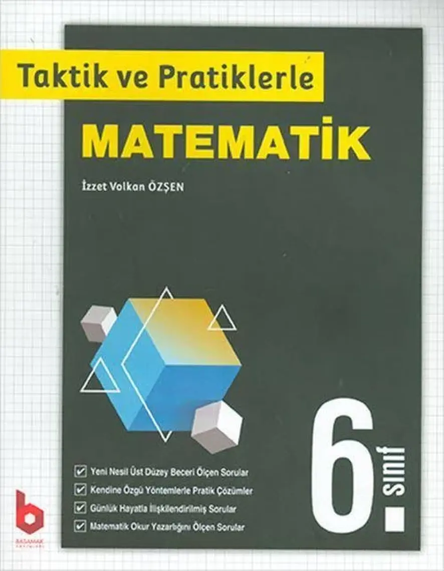 Basamak Yayınları Taktiklerle ve Pratiklerle 6.matematik Soru Bankası