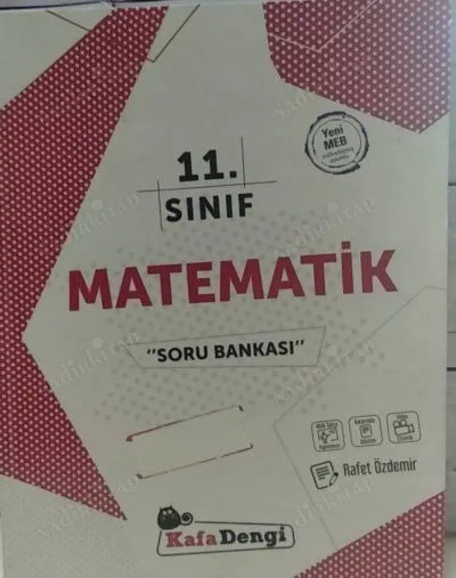 Kafa Dengi Yayınları 11.Sınıf Extra Matematik Soru Bankası