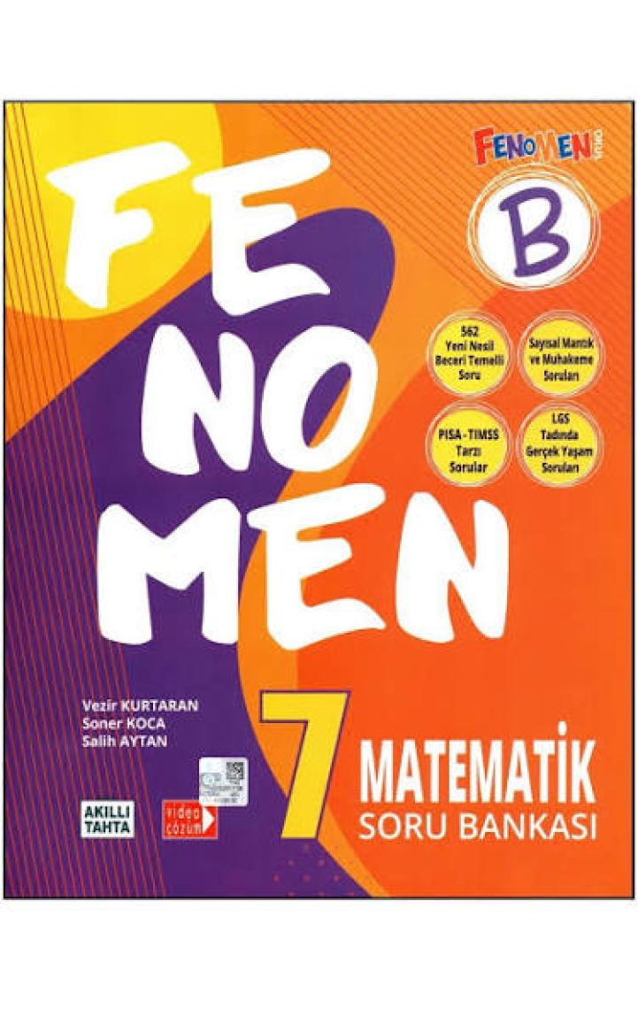 Gama Yayınları Fenomen 7. Sınıf Matematik Soru Bankası(B)