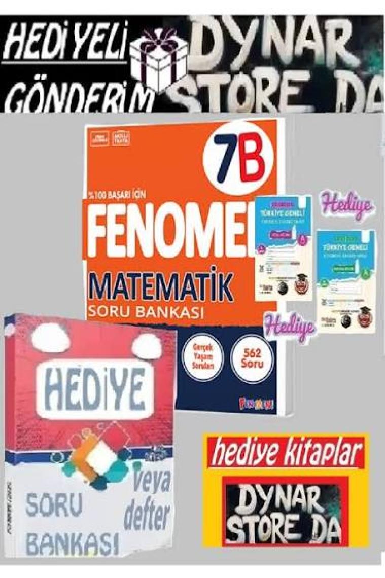 Gama Yayınları Fenomen 7. Sınıf Matematik Soru Bankası(B)