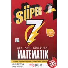 Nitelik Yayınları 7. Sınıf Süper Yeni Nesil Matematik Soru Kitabı