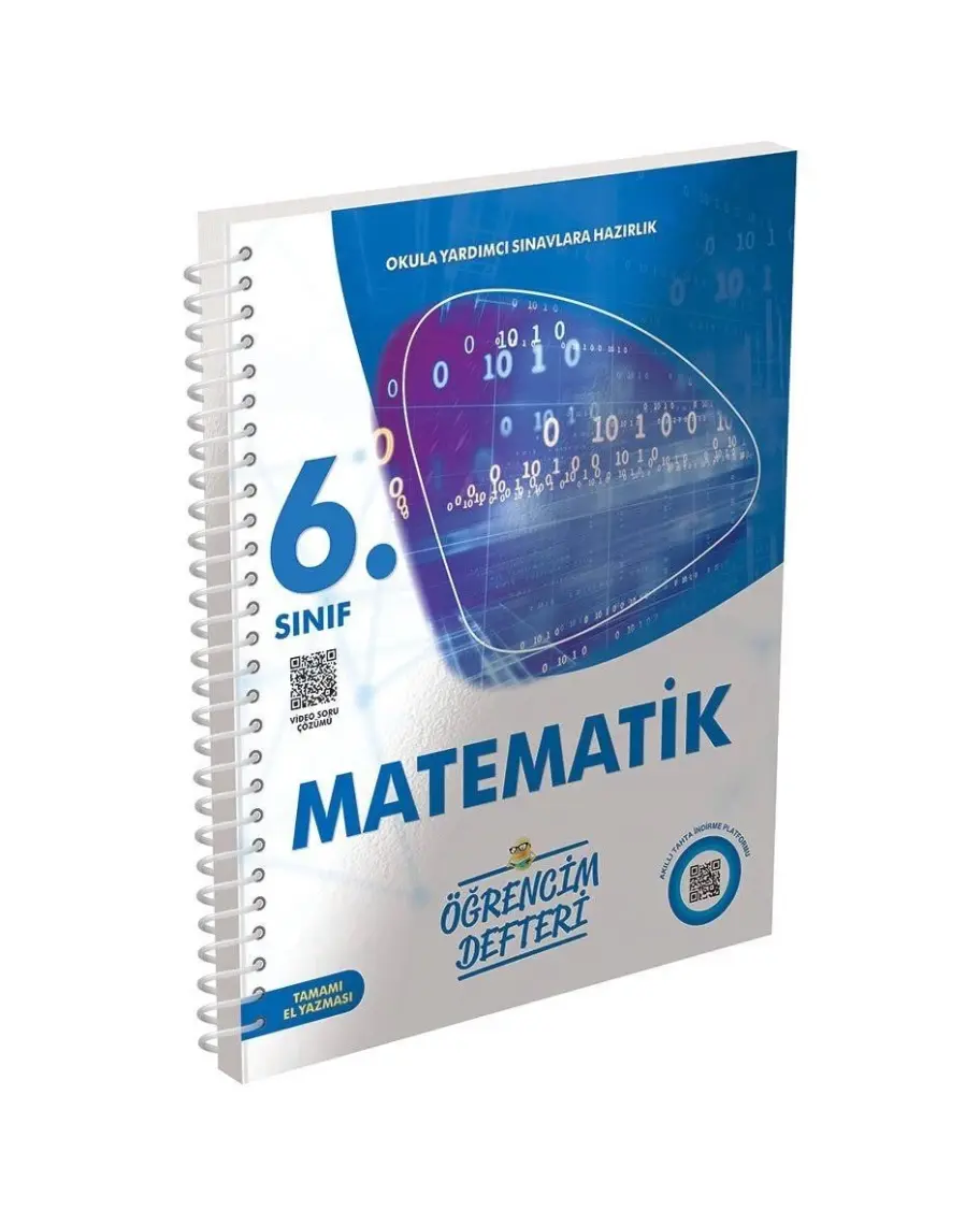 Murat Yayınları 6.Sınıf Matematik Öğrencim Defteri