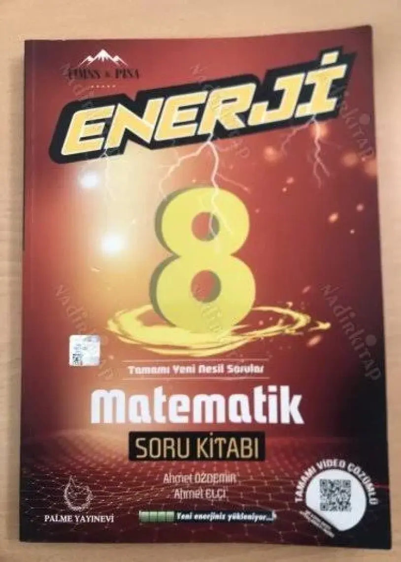 Palme Yayıncılık 8. Sınıf Matematik Enerji Soru Kitabı