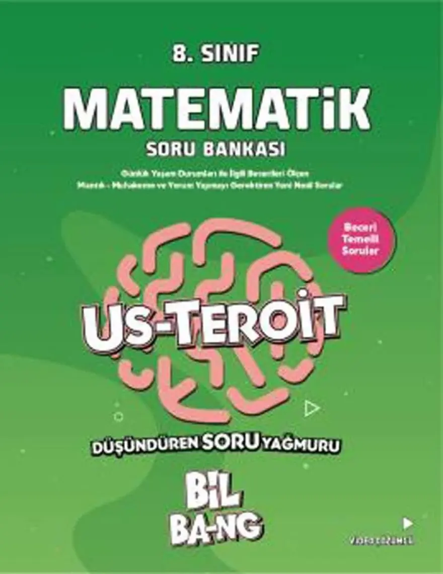 Ünlü 8.Sınıf Us-Teroit Matematik Soru Bankası