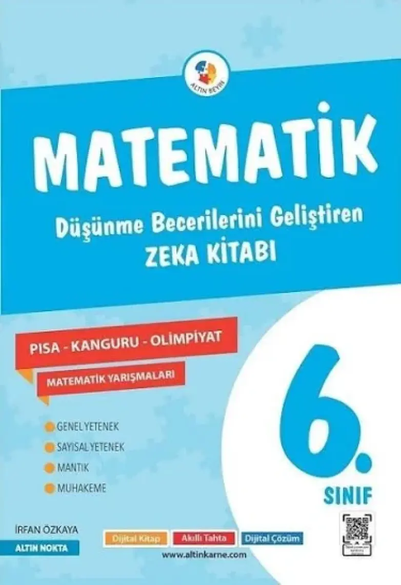 Nartest Yayınevi 6. Sınıf Süper Zeka Matematik Soru Bankası Fen Liselerine Hazırlık