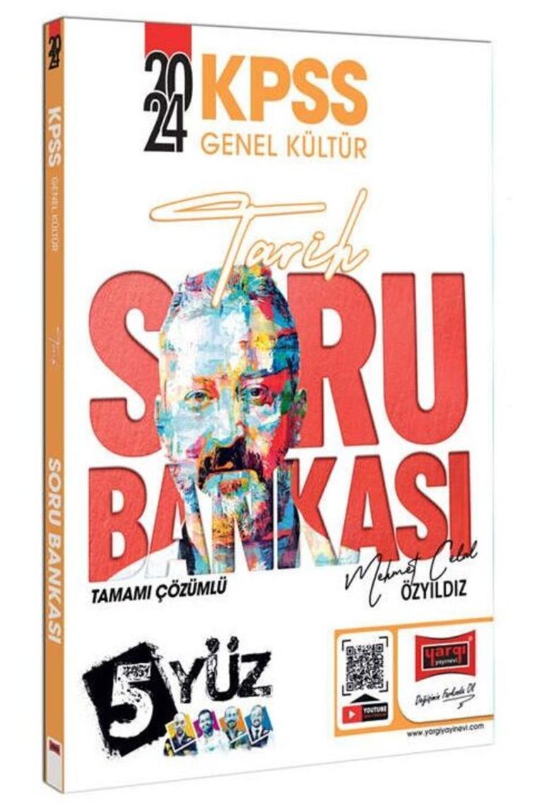 Yargı 2024 Kpss Tarih 5yüz Soru Bankası Çözümlü - Mehmet Celal Özyıldız
