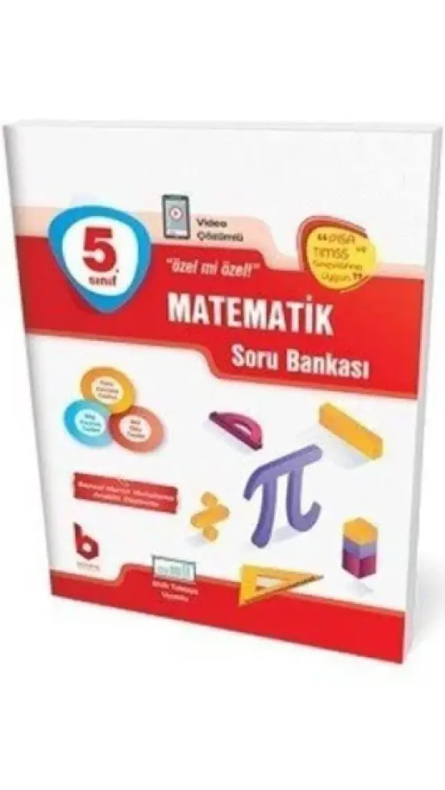 Basamak Yayınları 5.sınıf Matematik Soru Bankası Video Çözümlü