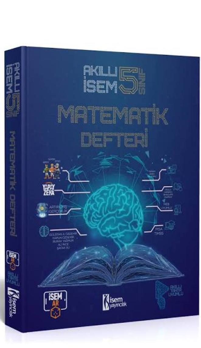 İSEM Yayıncılık 5. Sınıf Akıllı Matematik Defteri