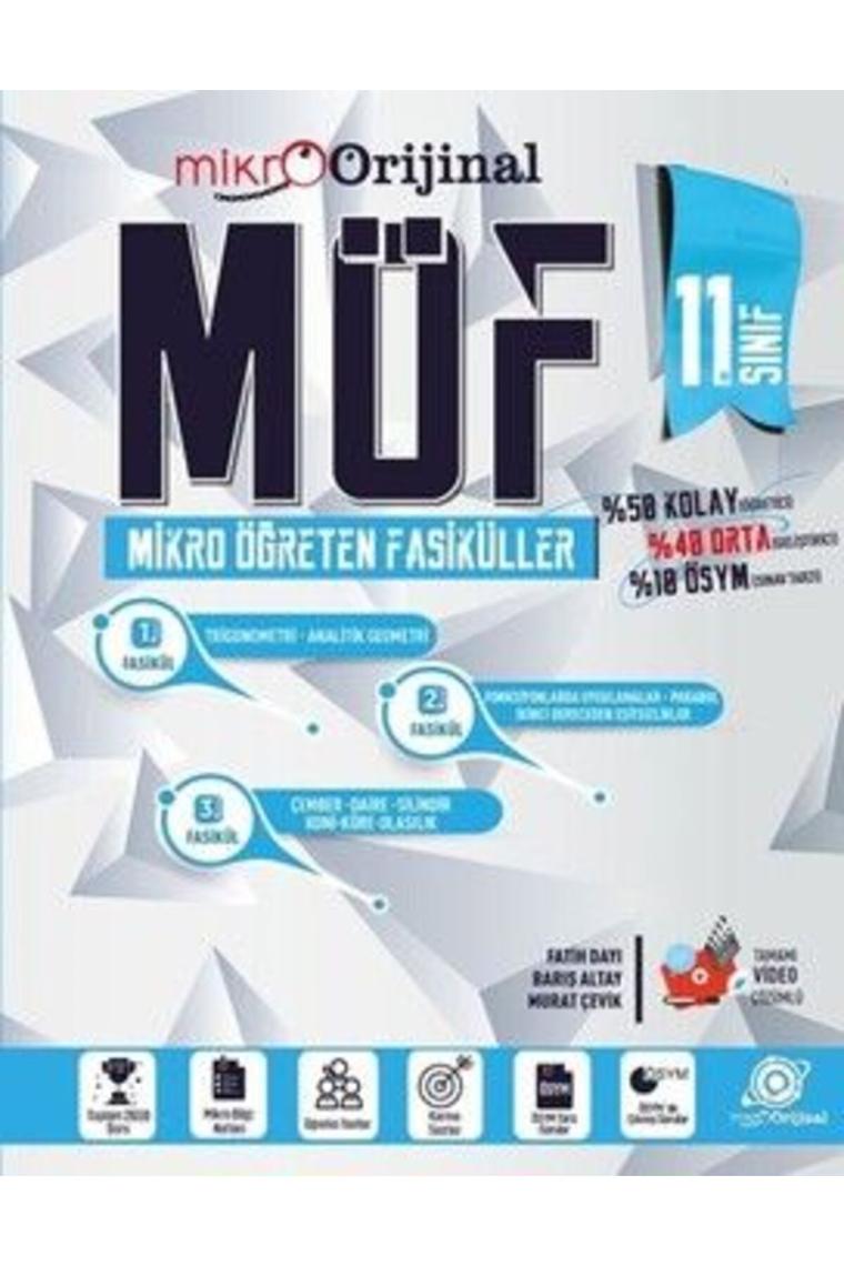 Orijinal Mikro 11. Sınıf Matematik Möf Mikro Öğreten Fasiküller
