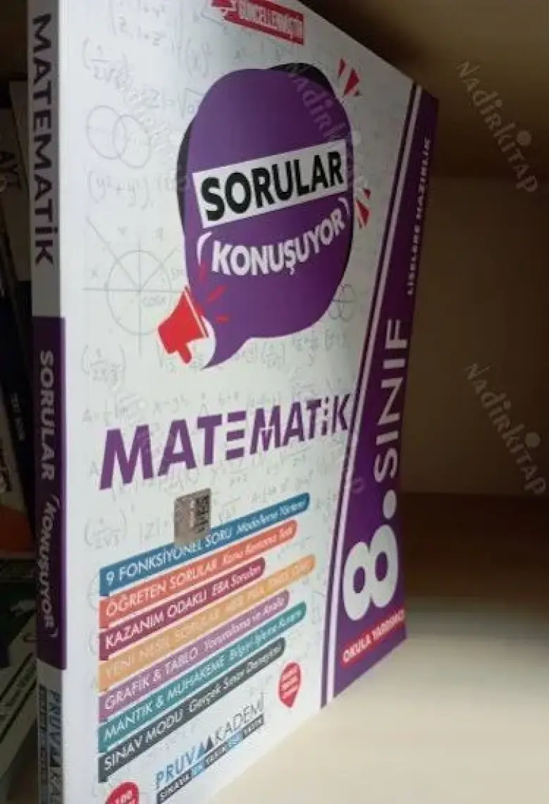 Pruva Akademi 8.Sınıf Matematik Soru Bankası
