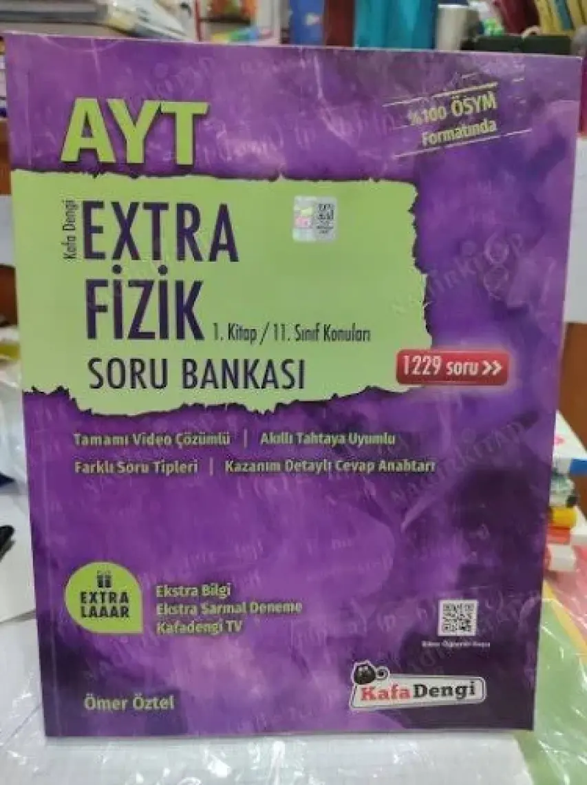 Ayt Extra Fizik Soru Bankası 2. Kitap