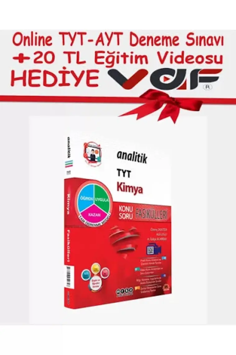 Tyt Kimya Analitik Konu Anlatımlı Soru Bankası Fasiküllleri