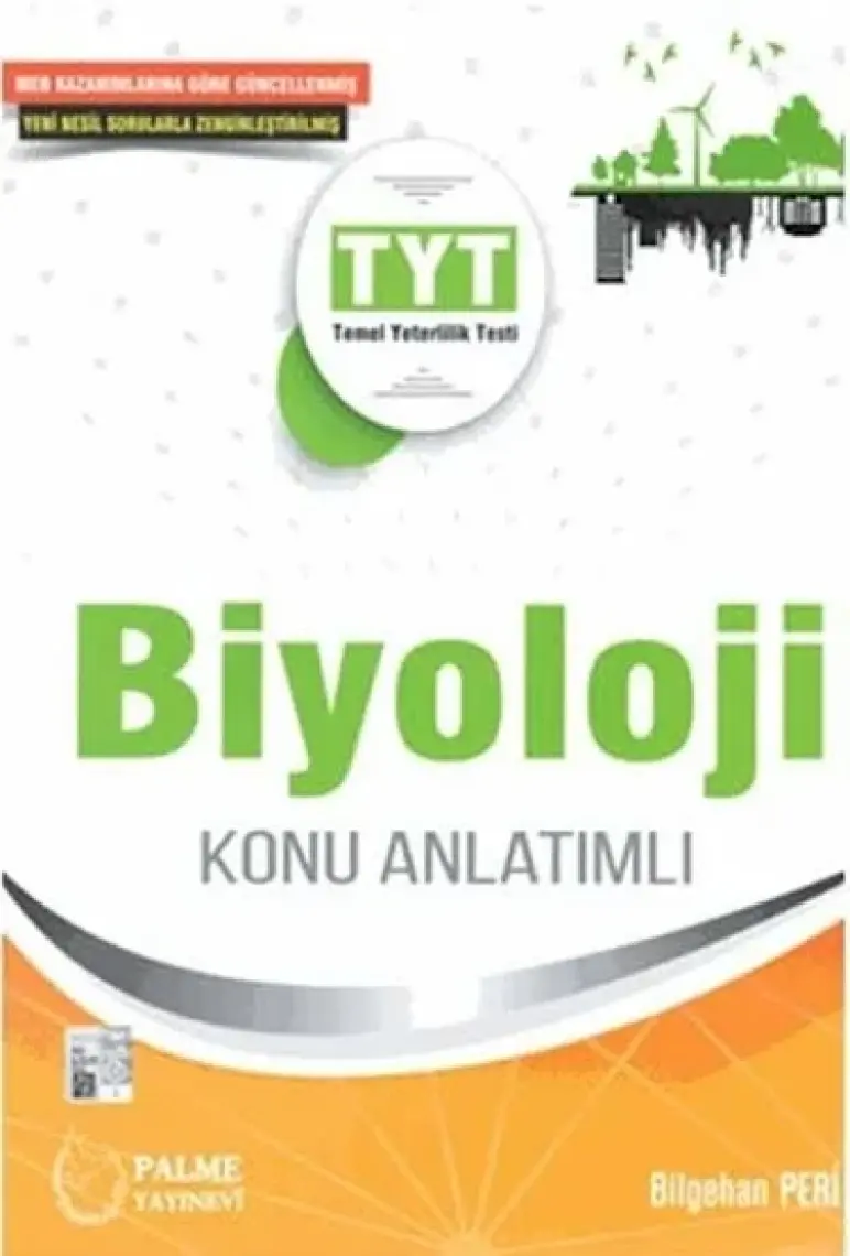 Palme YKS TYT Biyoloji Konu Anlatımlı Palme Yayınları