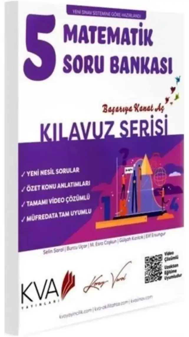 Koray Varol Akademi  Kılavuz Serisi 5.Sınıf Matematik Soru Bankası
