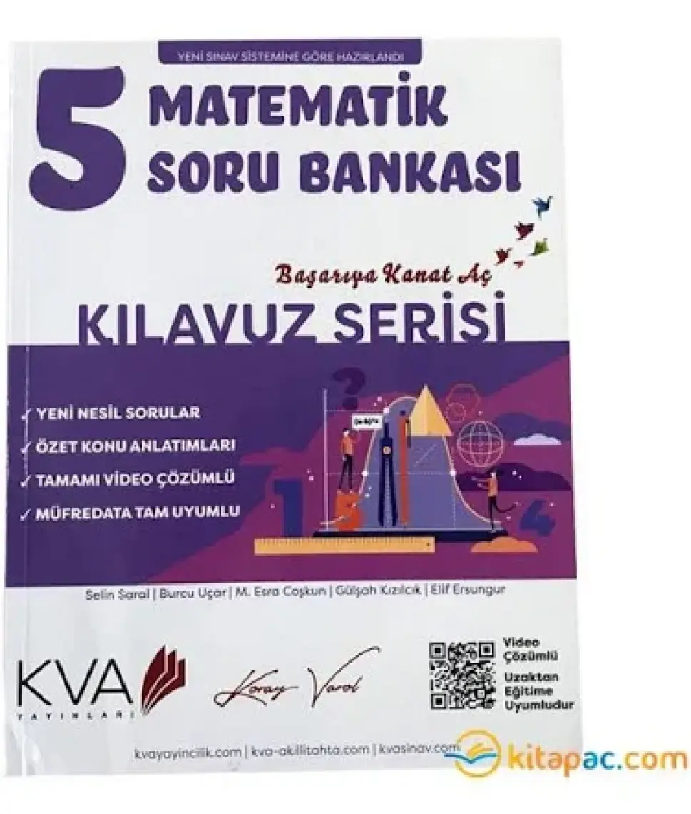 Koray Varol Akademi  Kılavuz Serisi 5.Sınıf Matematik Soru Bankası