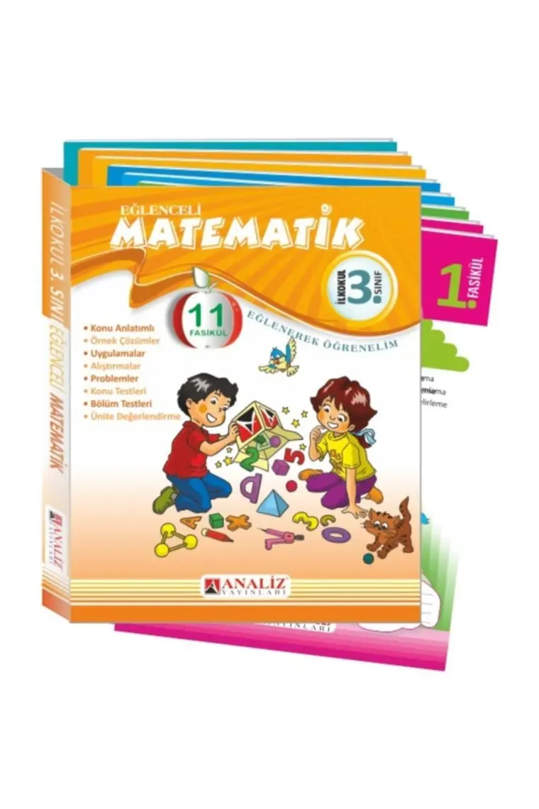 Analiz Yayınları 3.Sınıf Eğlenceli Matematik Kitabı 11 Fasikül