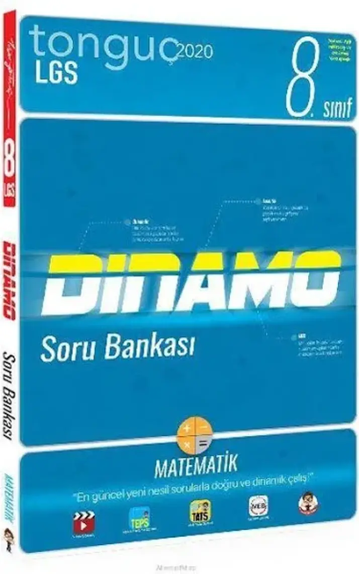 Tonguç Akademi 8. Sınıf Matematik Dinamo Soru Bankası