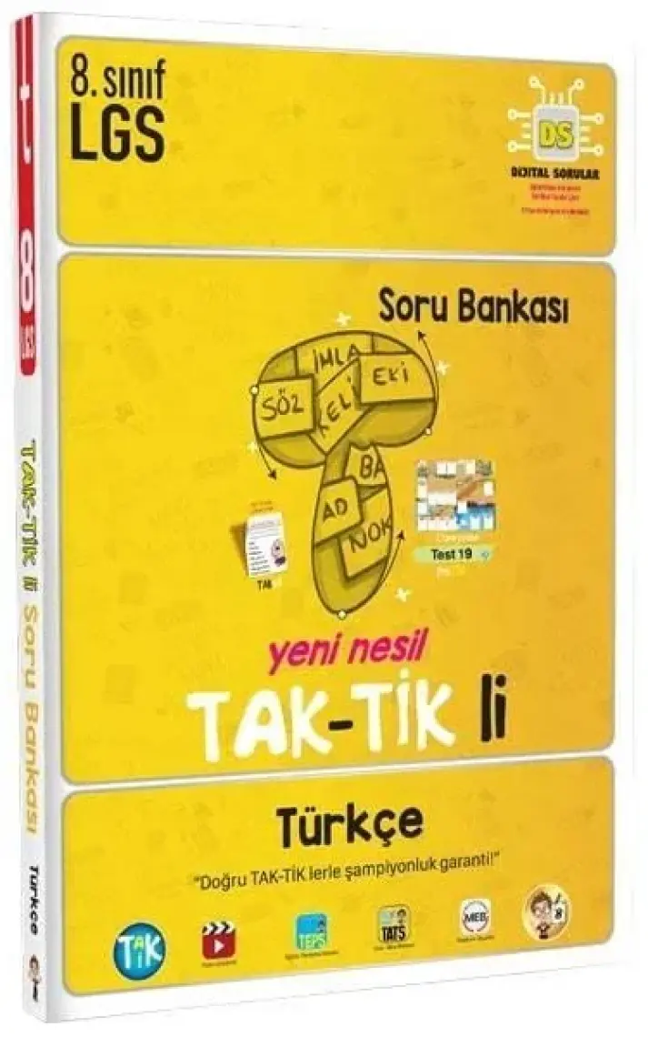 Tonguç Akademi 8. Sınıf Matematik Dinamo Soru Bankası