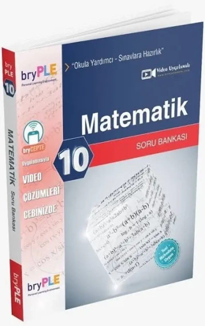 Bry Birey Eğitim Yayınları PLE 10. Sınıf Matematik Soru Bankası
